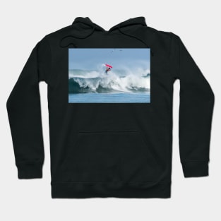 Bodyboarder in action Hoodie